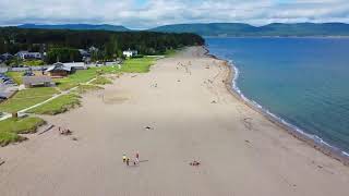 Plage beach Haldimand  Gaspé 2020 [upl. by Nort]