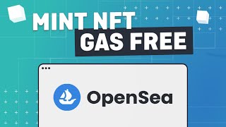 How To Mint NFT On Opensea For Free  No Gas Fees [upl. by Ttoile]