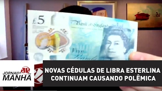 Novas cédulas de libra esterlina continuam causando polêmica [upl. by Beatty]