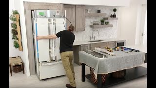 Built in refrigerator Installation Guide Full Video [upl. by Luwana890]