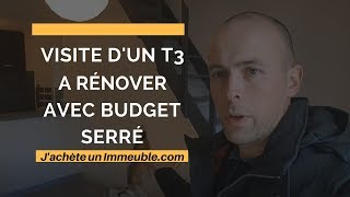 Visite du t3 de mon 2ème immeuble Travaux en perspective [upl. by Eentrok448]