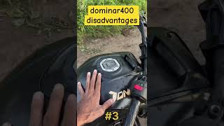 dominar400 disadvantages trending dominar400 shortsfeed vairalvideo shorts [upl. by Saretta]