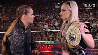 WWE 19 September 2024 Ronda Rousey return to challenge Liv Morgan for WWE Womens title highlights [upl. by Naquin]