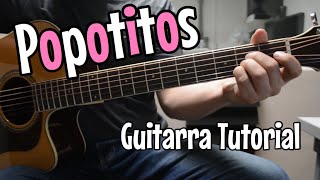 Popotitos  Tutorial de Guitarra Rock N Roll Para Principiantes [upl. by Prescott]