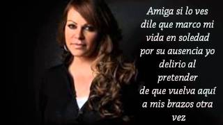 Jenni RiveraAmiga Si Lo Ves Lyrics [upl. by Esiahc900]