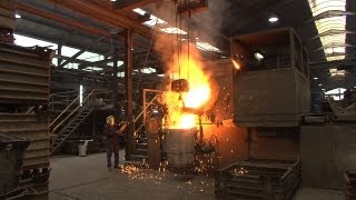 Giesserei für Stahlguss  SAVIMETAL Unternehmensfilm [upl. by Airdnala]