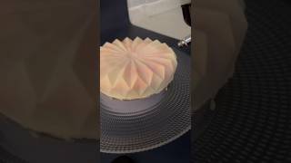 Airbrush cake painting entremet mousse [upl. by Melar77]