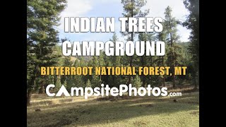 Indian Trees Campground  Bitteroot National Forest MT [upl. by Itnaihc985]