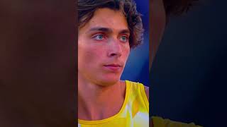 Mondo Duplantis is a DOUBLE Olympic champ ‼️ olympics sports sweden polevault athletics [upl. by Jamill]