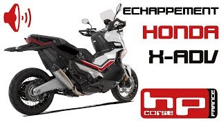 Echappement HP Corse pour moto Honda XADV [upl. by Brew]