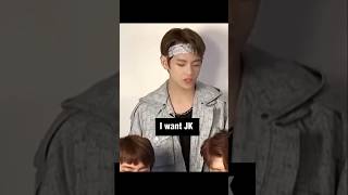 Taehyung Want JK 💜💚🤭🥰🤣 taekook vkook bts army btsarmy jungkook taehyung viralvideo fyp [upl. by Auot901]