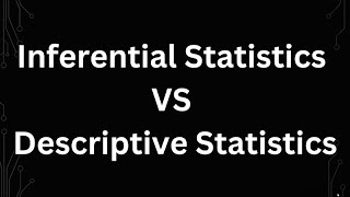 Inferential Statistics vs Descriptive Statistics Clearly Explained [upl. by Zantos]