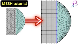 Mesh Concepts and Tips in COMSOL Multiphysics  Learn with BK [upl. by Ecinerev400]