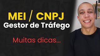 MEI CNPJ para Gestor de Tráfego  Marketing Digital [upl. by Solakcin]