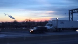 Lakeland Bus Lines HD MCI D4000 8714 On Evening Express Run from NYC to Parsippany NJ 1815 [upl. by Ariak]