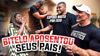 BITELO APOSENTOU SEUS PAIS E FICOU EMOCIONADO [upl. by Maclay279]