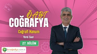 27  ÖABT Coğrafya  Yerel Saat [upl. by Nnaes]