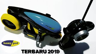 Homyped Berhadiah CYCLONE 360 BLUE YELLOW  Unboxing [upl. by Asylem534]