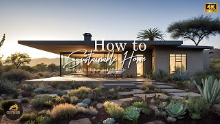 How to Design a Sustainable Home  EcoFriendly Modern and Affordable [upl. by Malilliw]