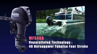 Tohatsu  new 40 hp 4 stroke [upl. by Pelaga]