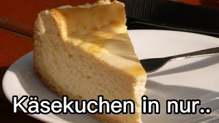 3 Minuten Käseküchen einfach machen [upl. by Aruasor]