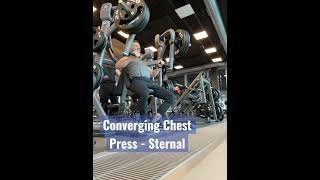 Converging Chest Press  Sternal [upl. by Esetal]