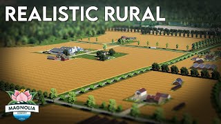 Creating Realistic Rural Development in Cities Skylines 2  MC Ep 4 [upl. by Nosidda]