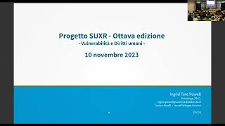 23 11 10 Vulnerabilità e Diritti umani [upl. by Otxis]