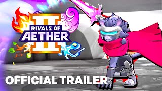 Rivals of Aether 2  Official Launch Trailer [upl. by Reinnej]