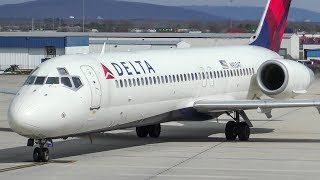 TRIP REPORT  Delta Air Lines Boeing 717200 MAIN CABIN Huntsville to Atlanta [upl. by Kyd]