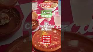 Nuestra Comida Popular Mexicana Cuchupetas de Trino cotidiano399 [upl. by Nivalc]