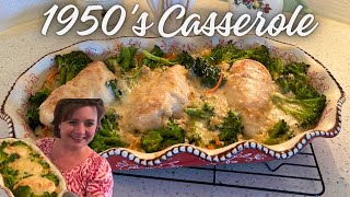 1950S CASSEROLE  The Sauce omgsh on this Chicken and Rice [upl. by Michaela]