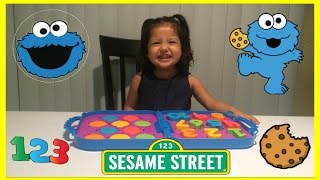 COOKIE MONSTER SESAME STREET 123 Number Toy [upl. by Sawtelle973]