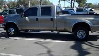 used Ford F350 Super Duty Lariat 4x4 Crew Cab Diesel quotDuallyquot Gainesville Fl [upl. by Douglass]