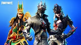 The New BLACK KNIGHT V2 Skin Fortnite NEW SKINS [upl. by Nollahs355]