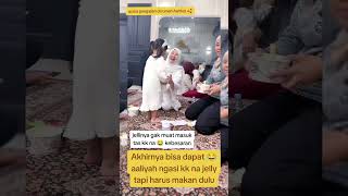 MOMEN AALIYAH BERI AMEENA JELLY SAAT PENGAJIAN DI RUMAHNYA beritaartis aaliyah ameena hiburan [upl. by Eitsrik]