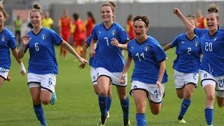 Highlights U17F ItaliaFinlandia 20 28 ottobre 2018 [upl. by Yrrehc241]