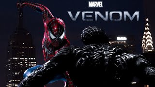 Topher grace venom movie Venom Vs Spiderman first Rematch Fight fanmade scene [upl. by Tandi]