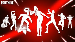 All Legendary Fortnite Dances amp Emotes Mine Get Griddy Looking Good [upl. by Enitsirk789]