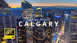 Calgary Alberta Canada 🇨🇦 in 4K ULTRA HD 60FPS by Drone [upl. by Rainah832]