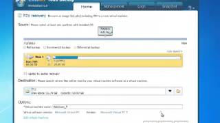 P2V backup and restore in a disaster recovery strategy with EaseUS Todo Backup [upl. by Lantz]