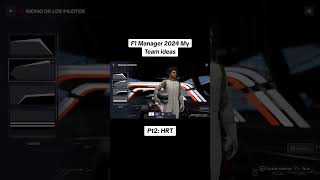 HRT  F1 Manager 2024 Create a Team ideas part 2 F1Manager2024 F1Manager24 F1 [upl. by Parshall]