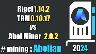 QUICK LOOK Rigel 1142  TRM 01017  mining Abel [upl. by Jermayne]