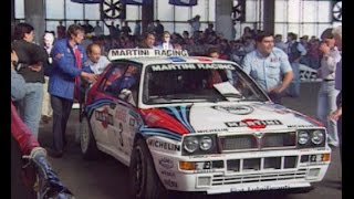 Champion Didier Auriol  Lancia Delta Integrale  World Rally Championship [upl. by Jopa]