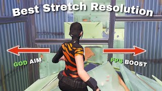 How to Get the BEST Stretched Resolution in Fortnite Chapter 5 1720 x 1080 [upl. by Marola]