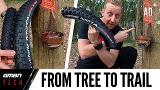 Vittoria How A Tyre Is Made  From Tree To Trail [upl. by Averell]