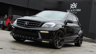 2014 MERCEDES BENZ TOP CAR INFERNO WIDE BODY ML63  BY ALEX VEGA THE AUTO FIRM [upl. by Capon]