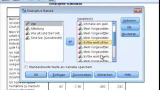 Deskriptivstatistische Analyse von Fragebogendaten [upl. by Stringer52]