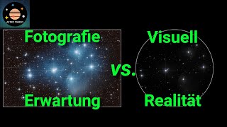 Was kannst du am Himmel durch ein Teleskop sehen 🔭 Erwartung vs Realität [upl. by Gelasius623]