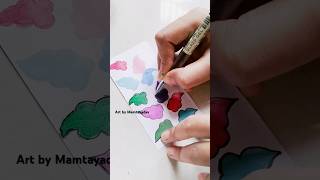 Easy DIY leaf Bookmark 🍂 l Quick amp Fun craft ideas aahanayadav836 art shorts [upl. by Gertrud]